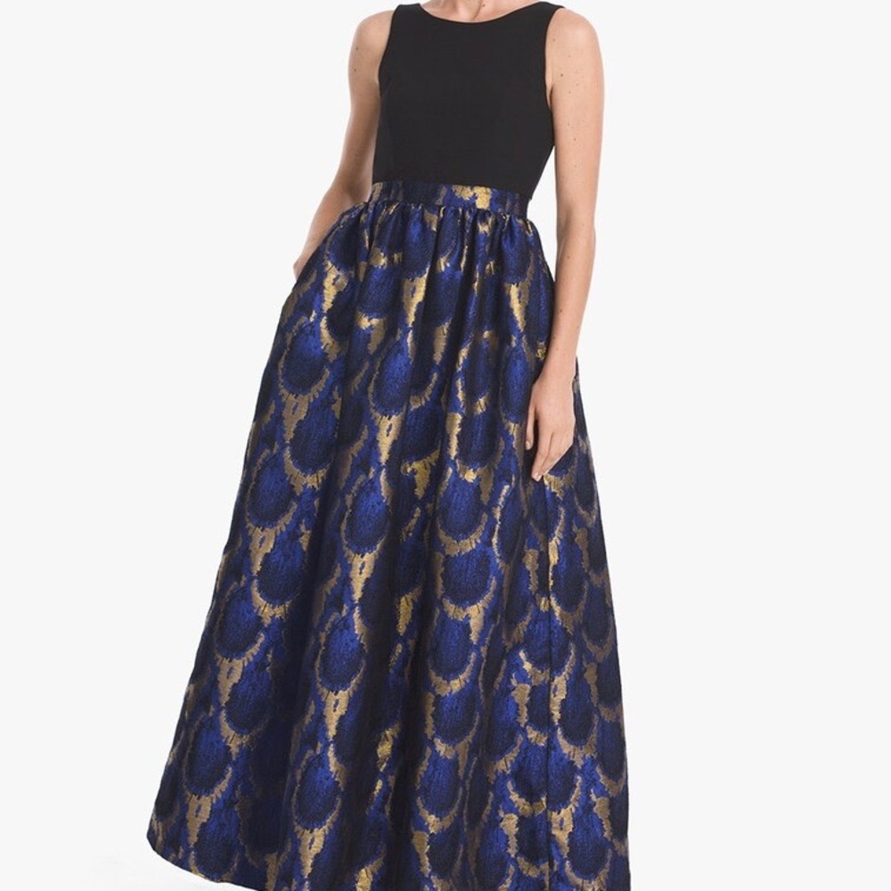 Nicole Miller evening gown floor length